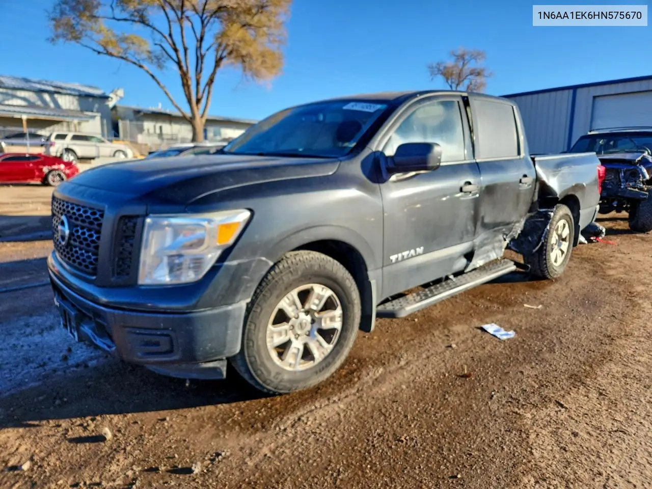 1N6AA1EK6HN575670 2017 Nissan Titan S