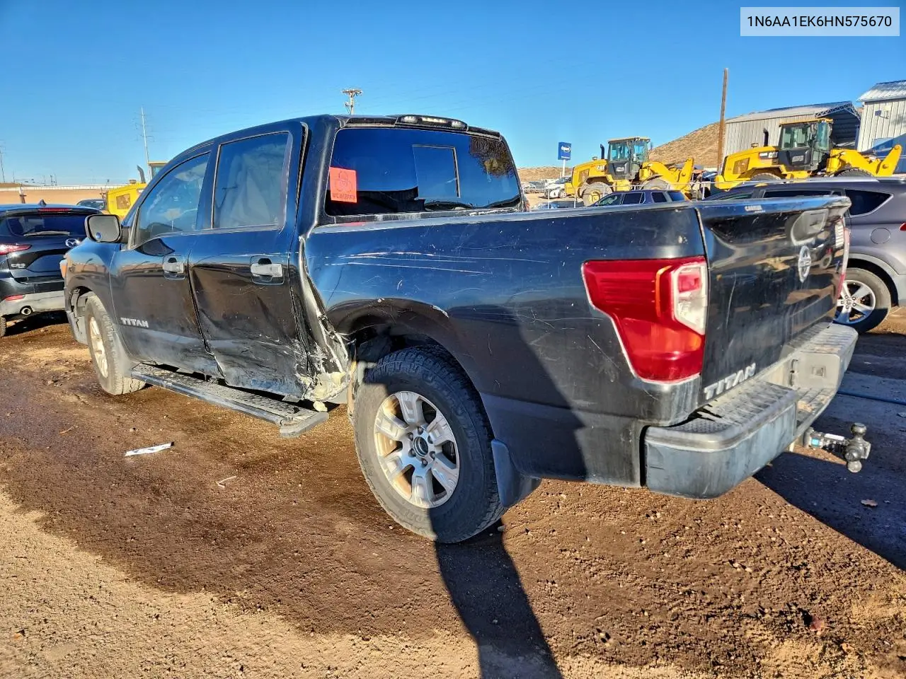 1N6AA1EK6HN575670 2017 Nissan Titan S