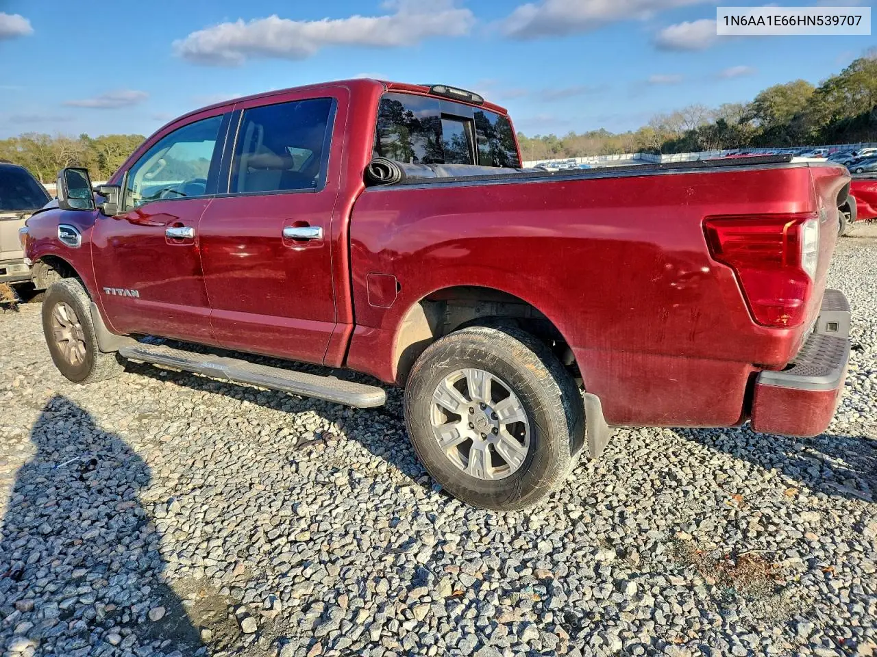 1N6AA1E66HN539707 2017 Nissan Titan Sv