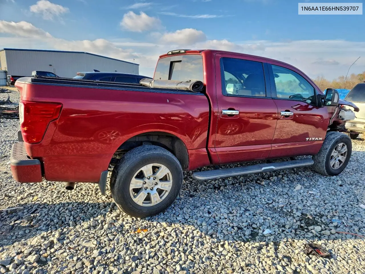 1N6AA1E66HN539707 2017 Nissan Titan Sv