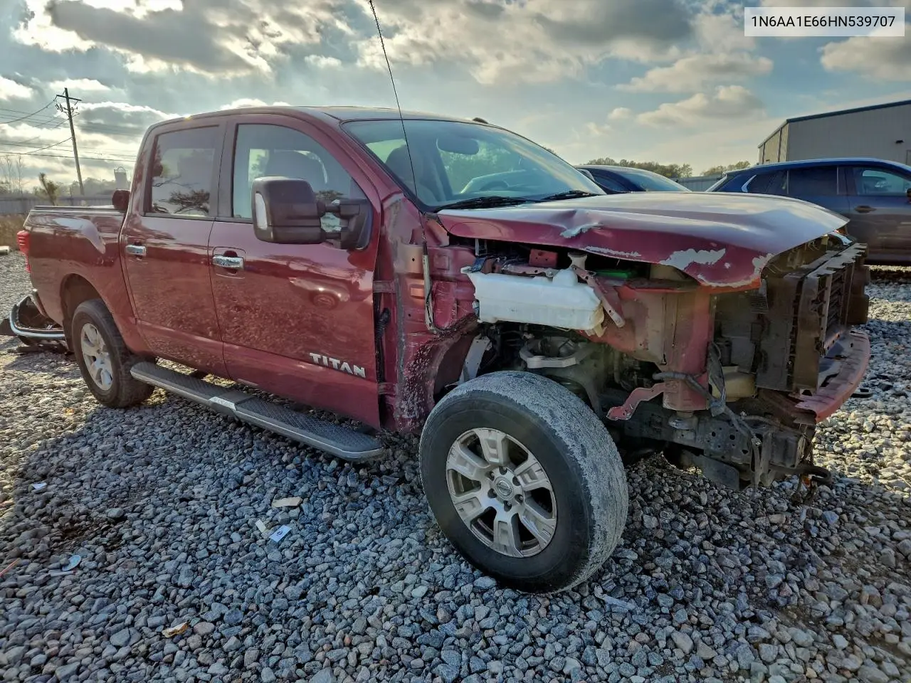 1N6AA1E66HN539707 2017 Nissan Titan Sv