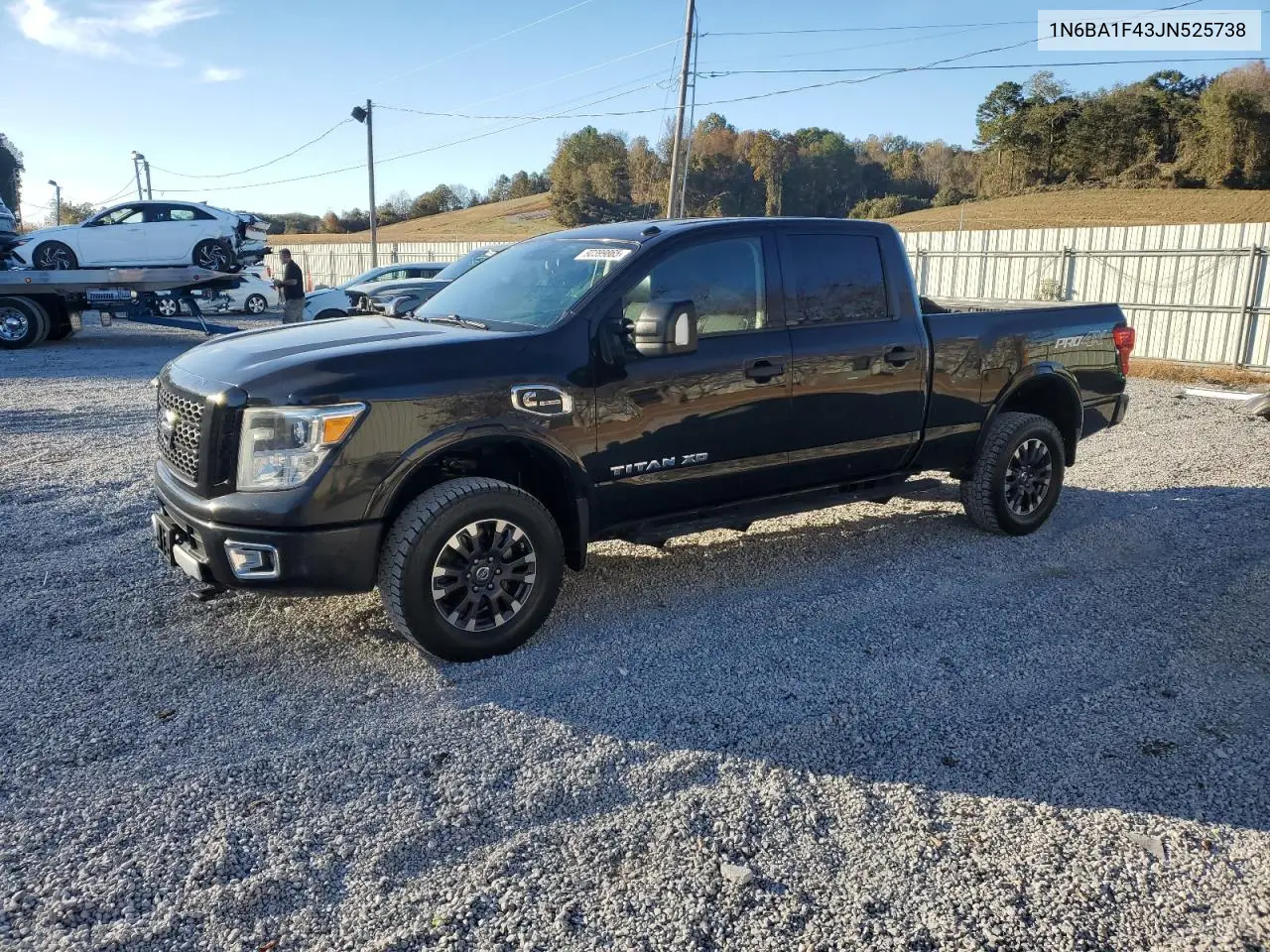 1N6BA1F43JN525738 2018 Nissan Titan Xd Sl