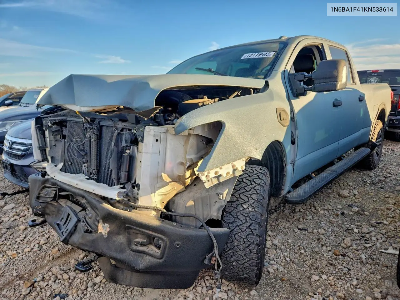 1N6BA1F41KN533614 2019 Nissan Titan Xd Sl