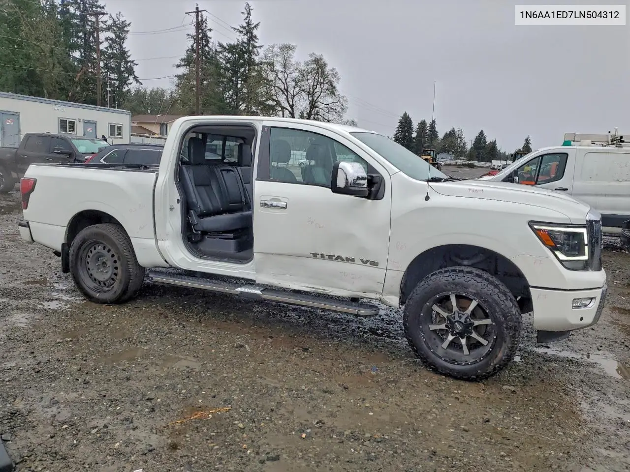 1N6AA1ED7LN504312 2020 Nissan Titan Sv