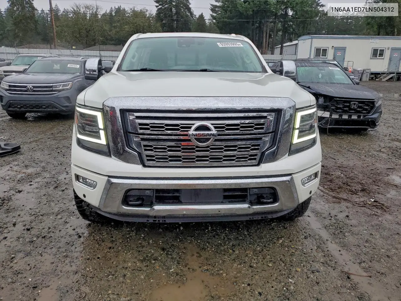 1N6AA1ED7LN504312 2020 Nissan Titan Sv