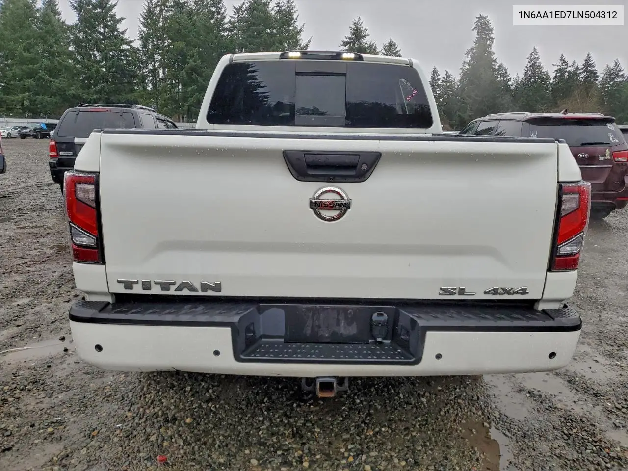 1N6AA1ED7LN504312 2020 Nissan Titan Sv