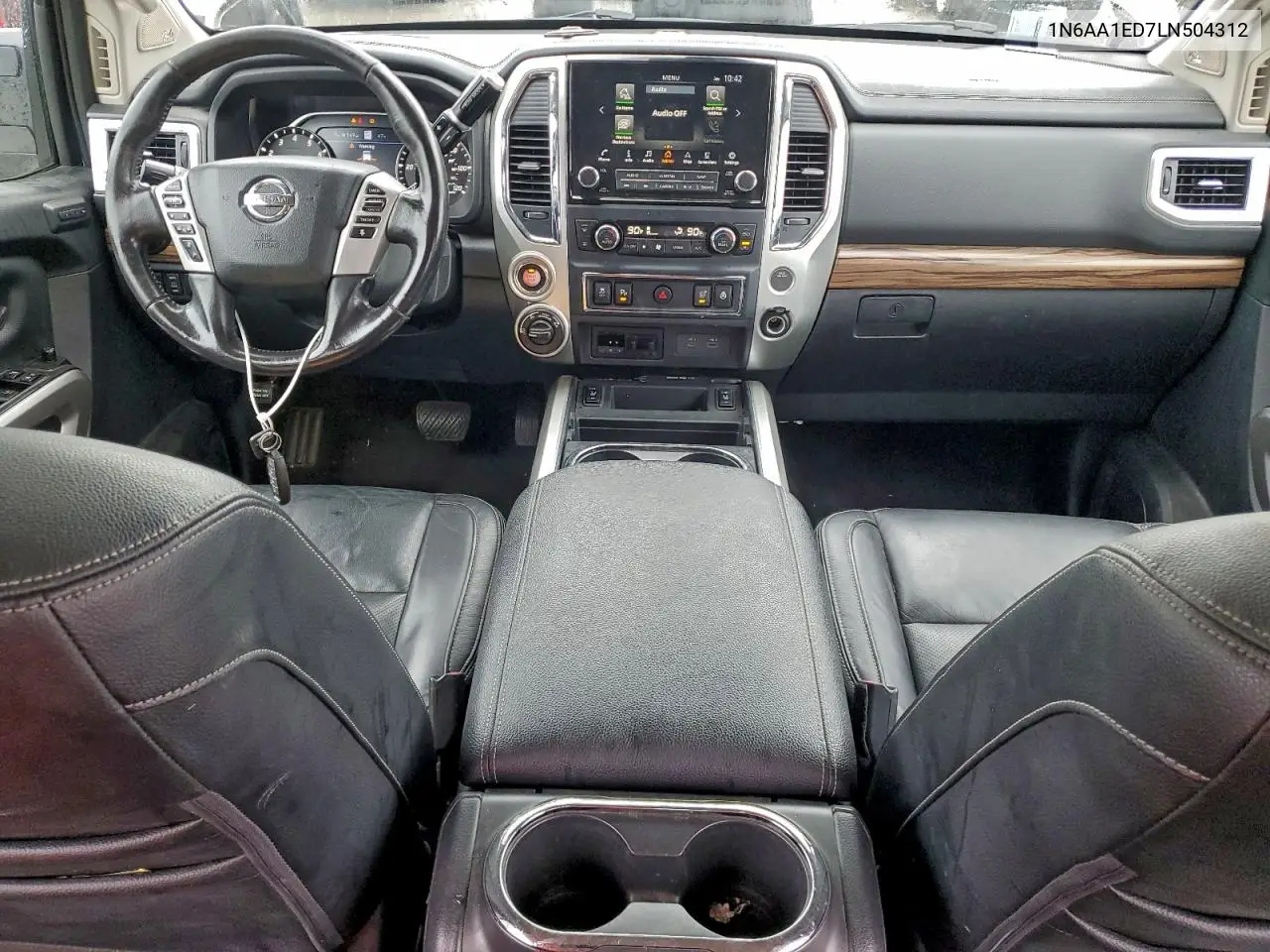 1N6AA1ED7LN504312 2020 Nissan Titan Sv