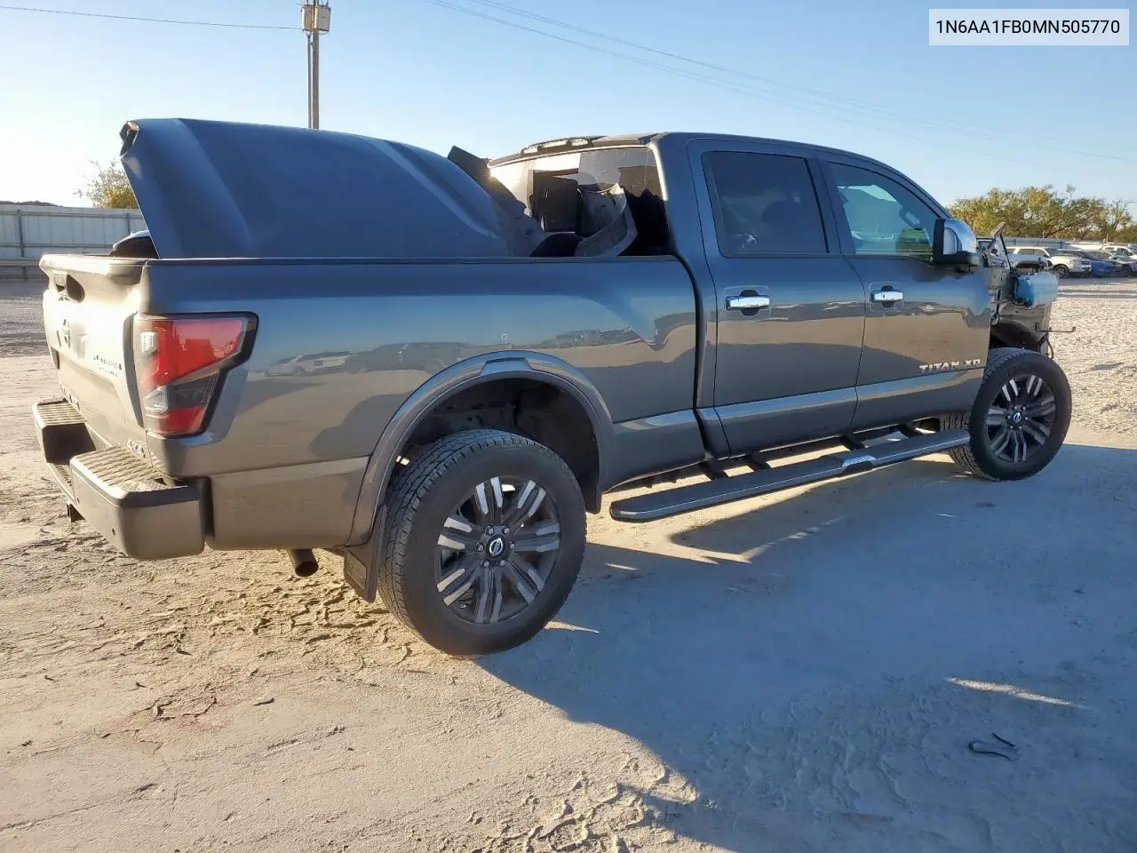 1N6AA1FB0MN505770 2021 Nissan Titan Xd Sv