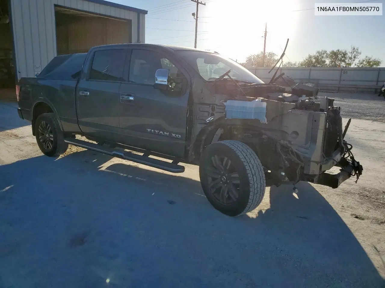 1N6AA1FB0MN505770 2021 Nissan Titan Xd Sv