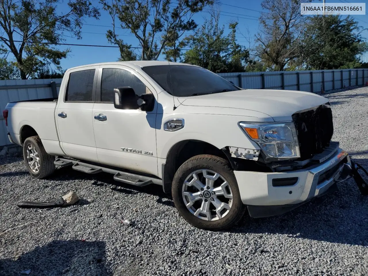 1N6AA1FB6MN516661 2021 Nissan Titan Xd Sv