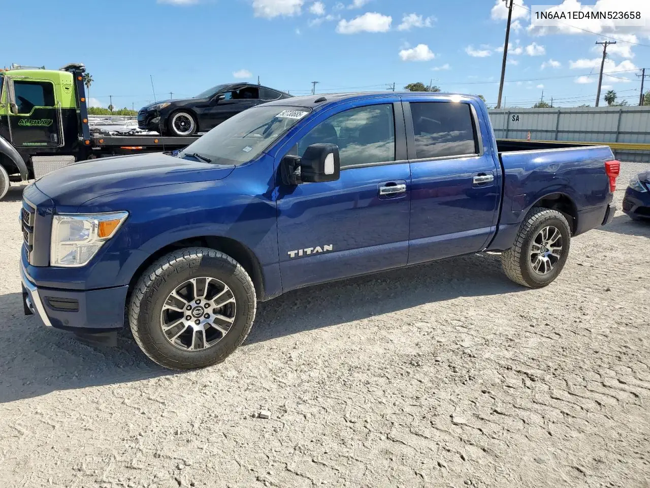 1N6AA1ED4MN523658 2021 Nissan Titan Sv