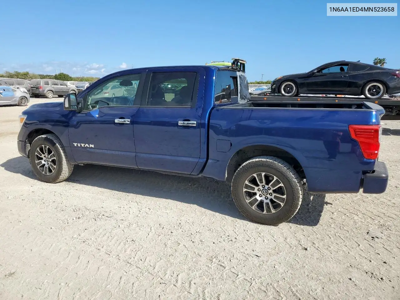 1N6AA1ED4MN523658 2021 Nissan Titan Sv
