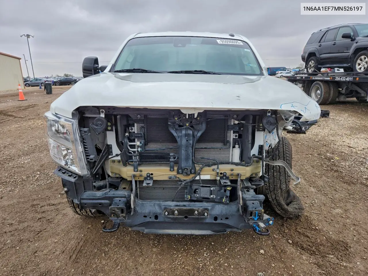 1N6AA1EF7MN526197 2021 Nissan Titan Sv