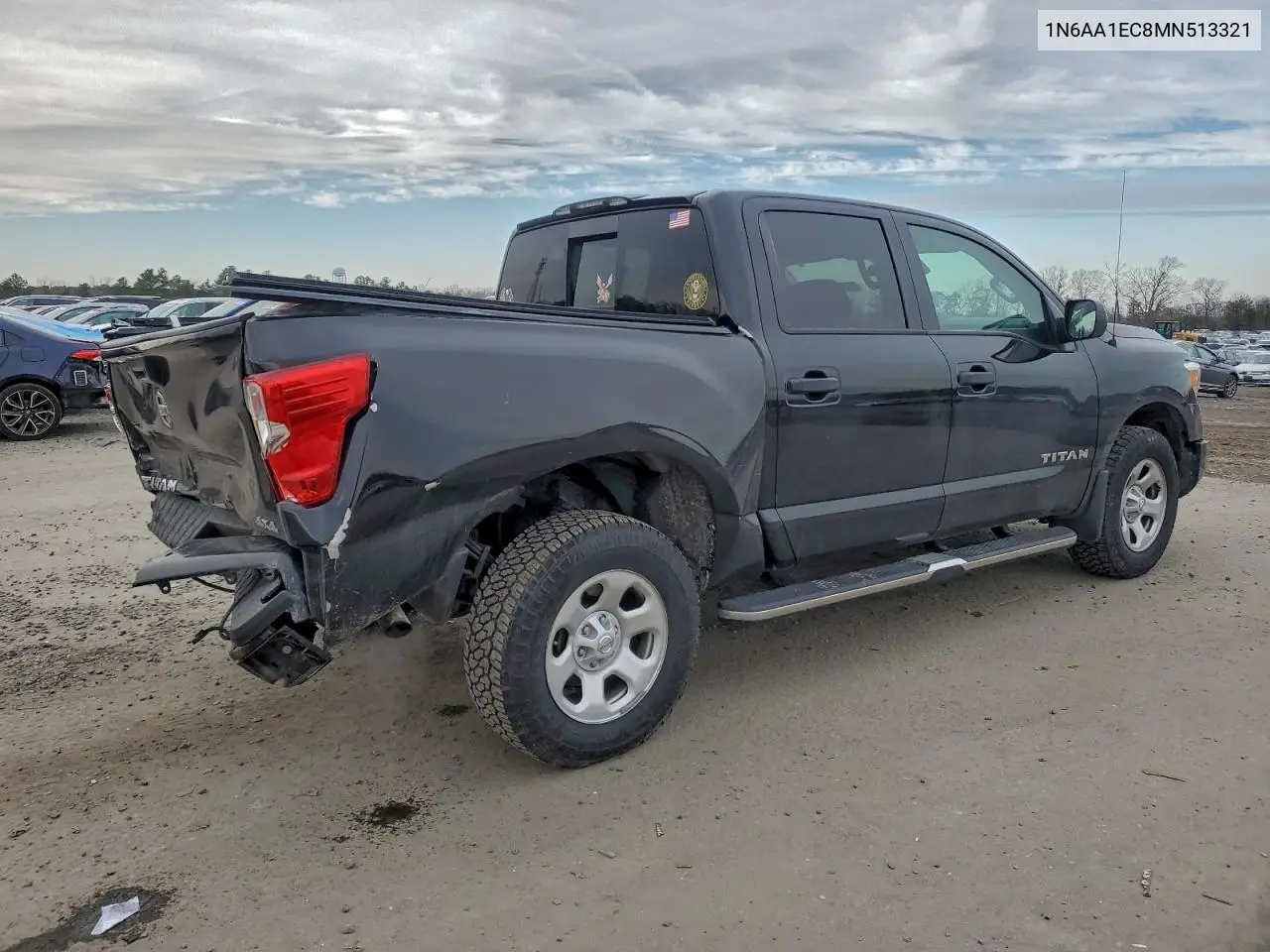 1N6AA1EC8MN513321 2021 Nissan Titan S