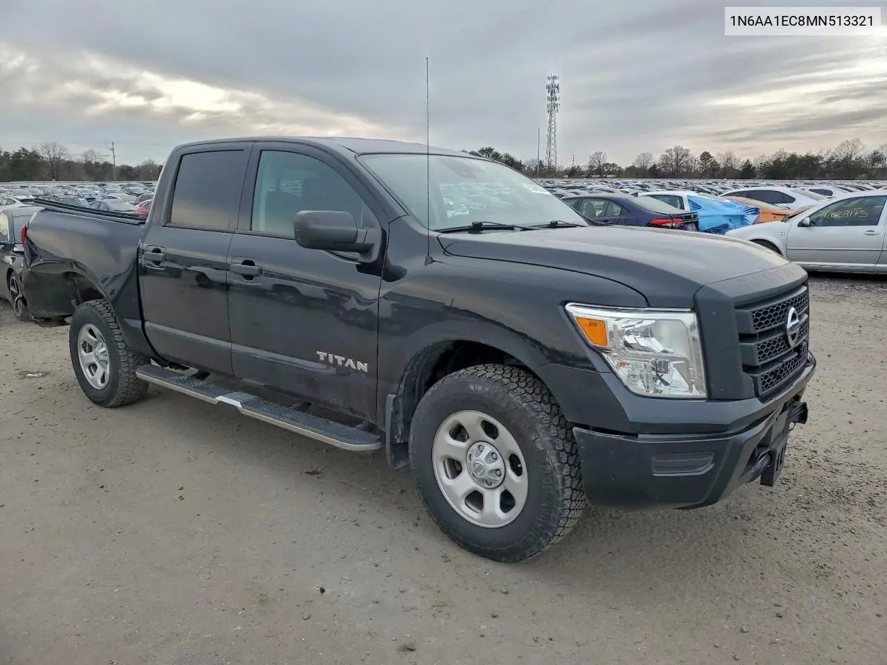 1N6AA1EC8MN513321 2021 Nissan Titan S