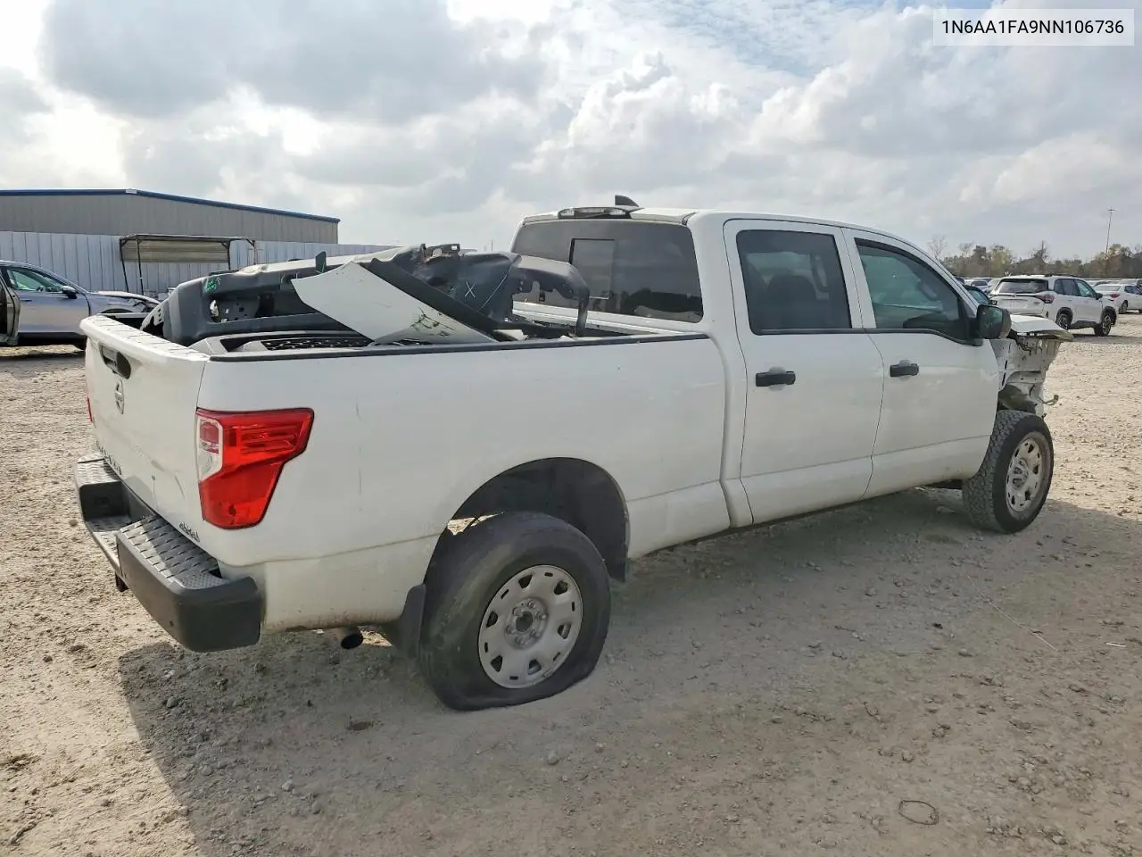 1N6AA1FA9NN106736 2022 Nissan Titan Xd S