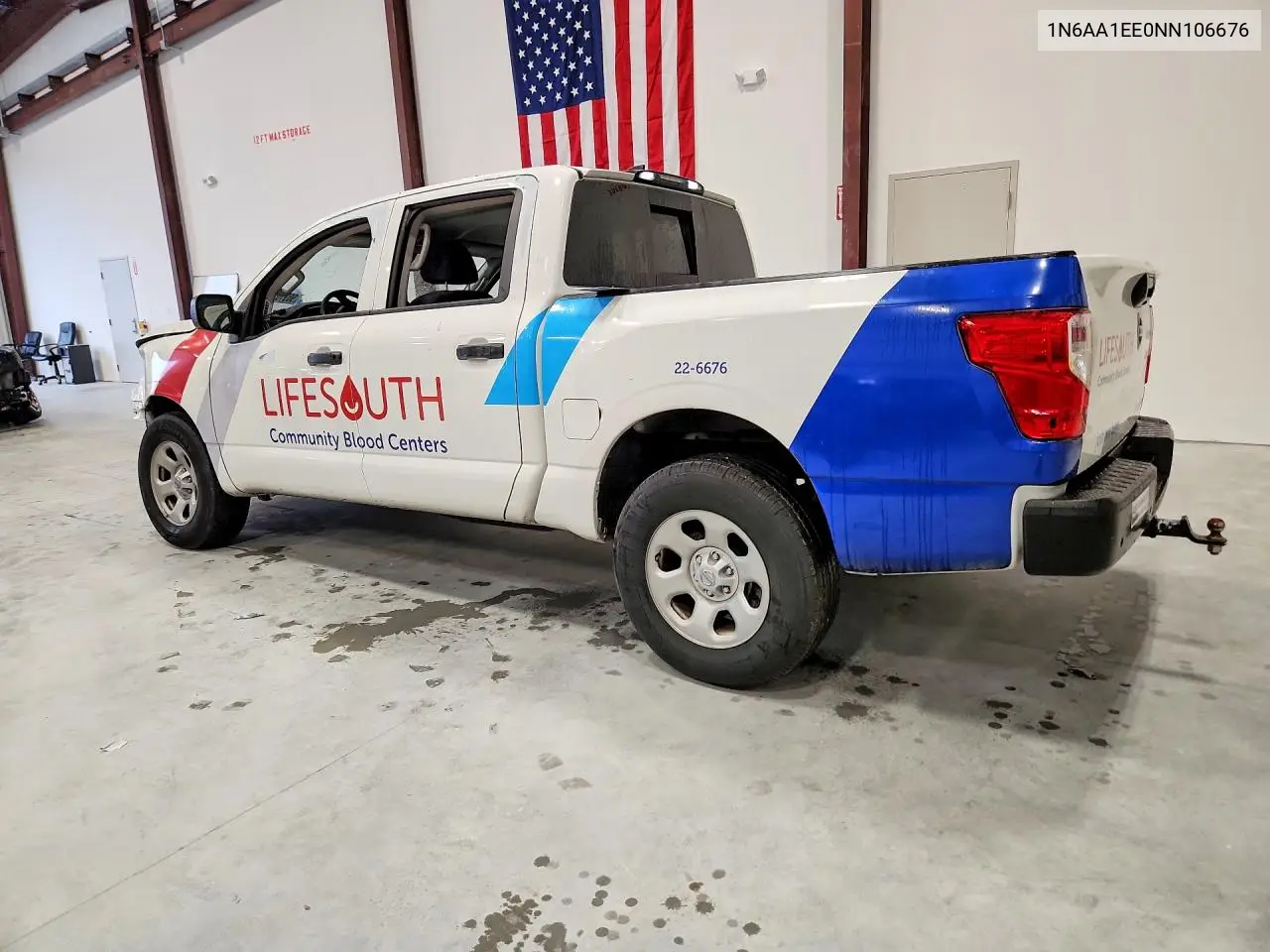1N6AA1EE0NN106676 2022 Nissan Titan S