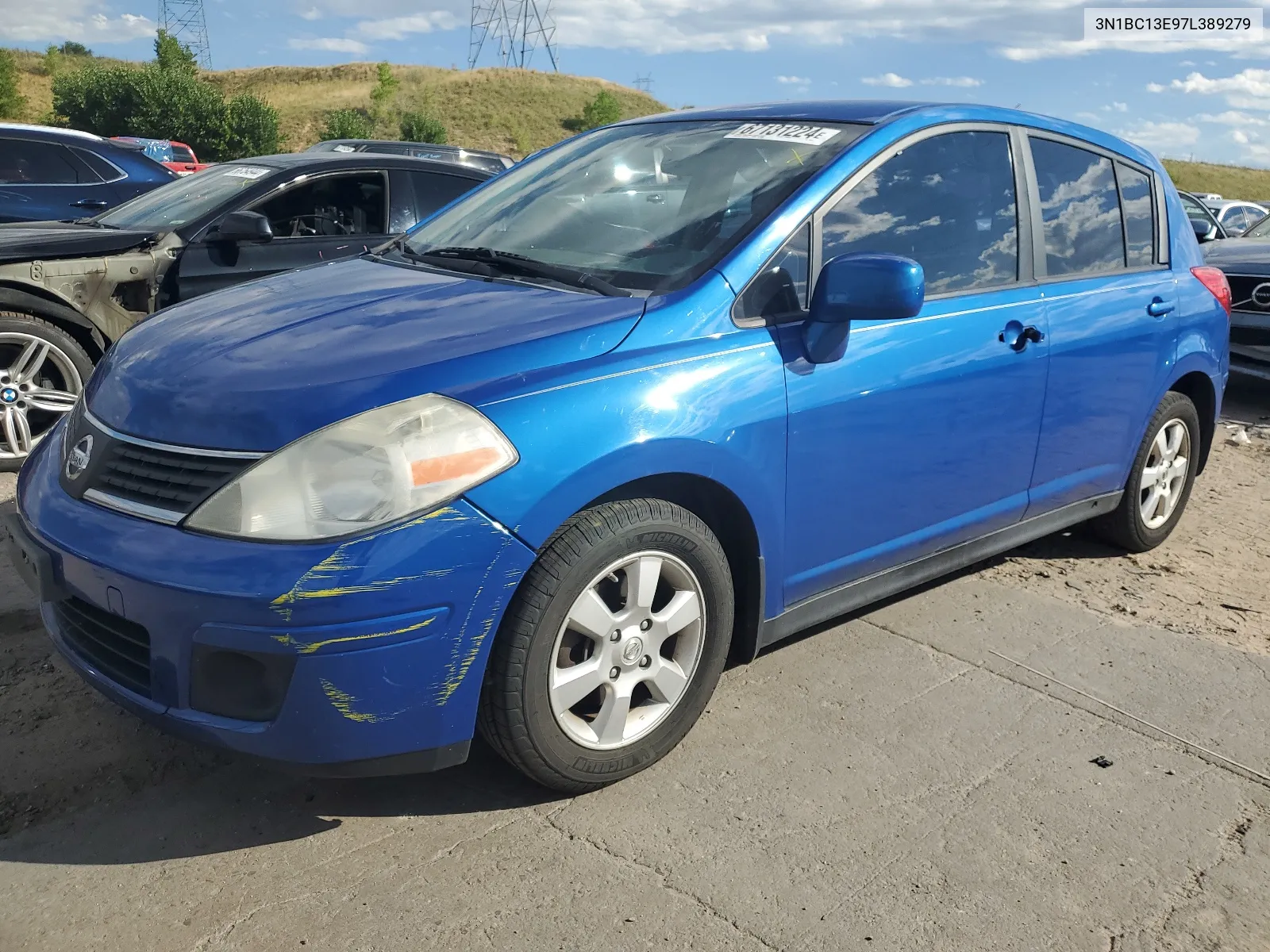 3N1BC13E97L389279 2007 Nissan Versa S