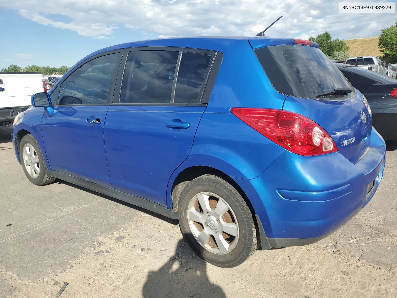 2007 Nissan Versa S VIN: 3N1BC13E97L389279 Lot: 67131224