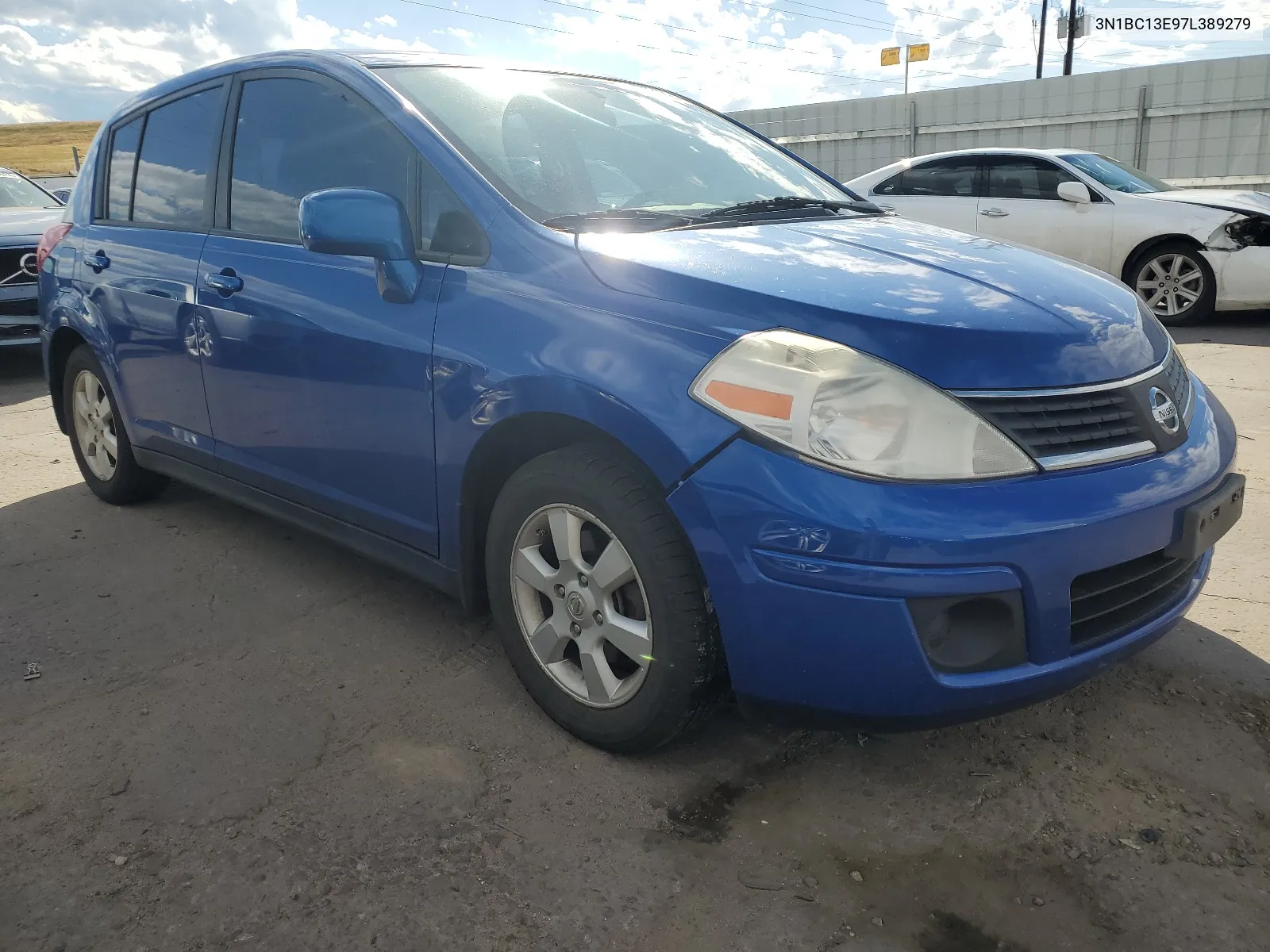 2007 Nissan Versa S VIN: 3N1BC13E97L389279 Lot: 67131224