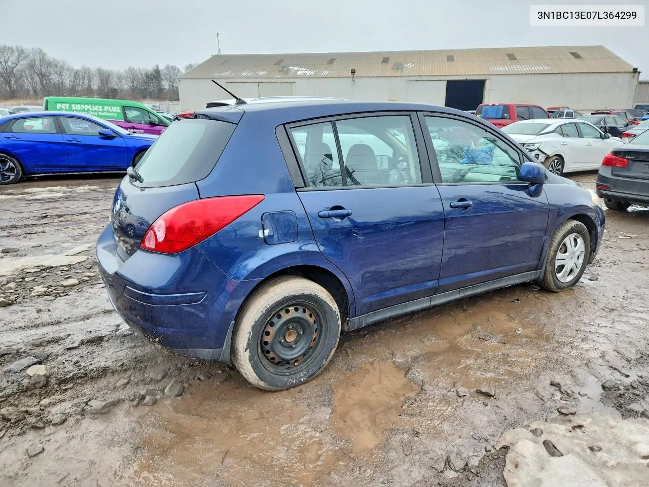 3N1BC13E07L364299 2007 Nissan Versa S