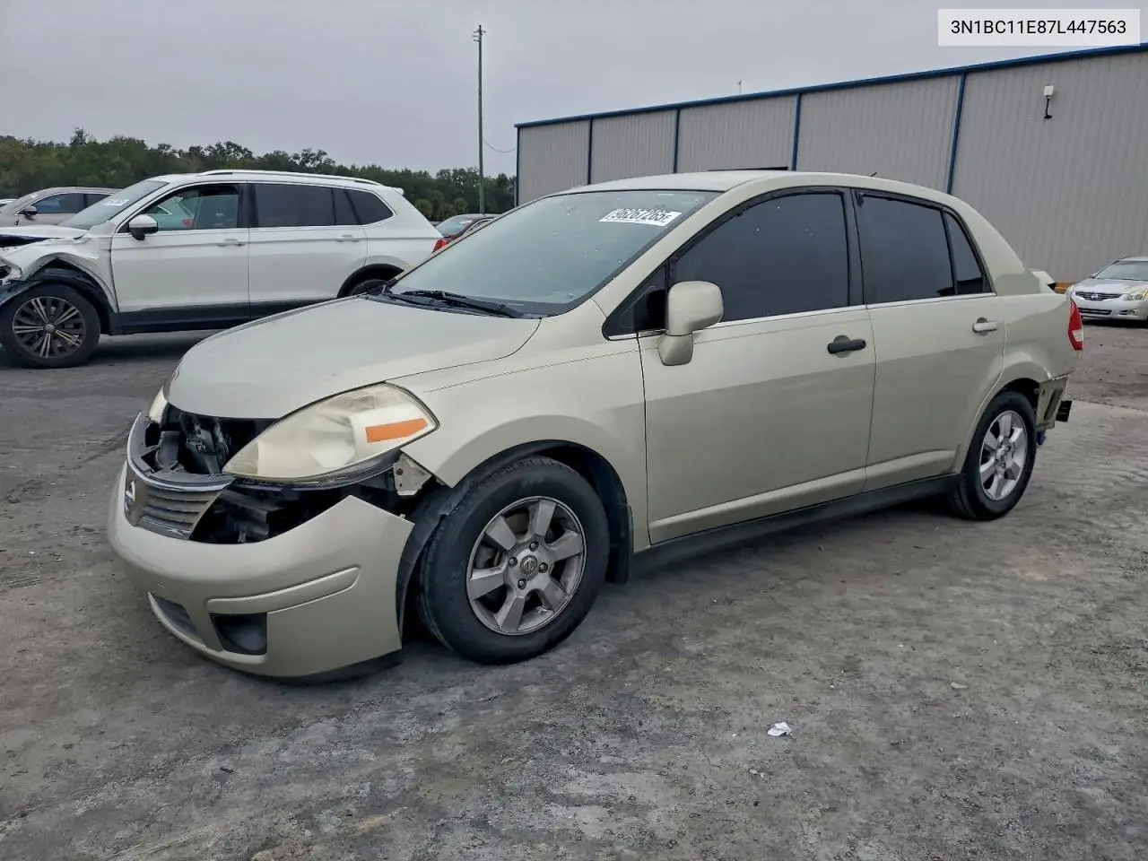 3N1BC11E87L447563 2007 Nissan Versa S