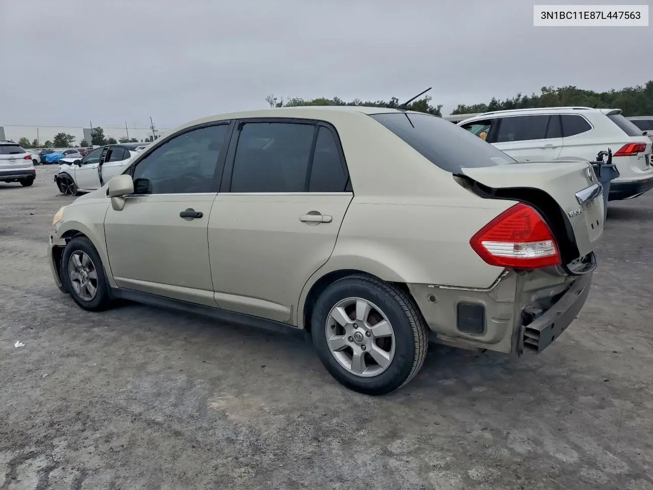 3N1BC11E87L447563 2007 Nissan Versa S