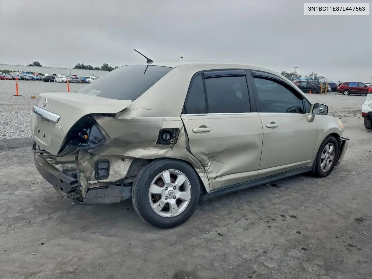3N1BC11E87L447563 2007 Nissan Versa S