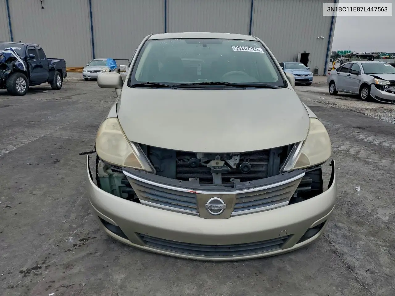 3N1BC11E87L447563 2007 Nissan Versa S