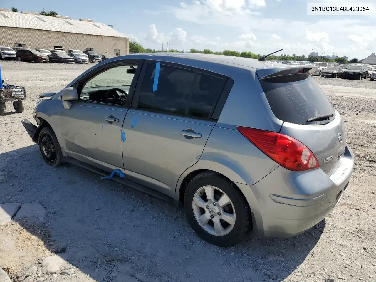 2008 Nissan Versa S VIN: 3N1BC13E48L423954 Lot: 67065814