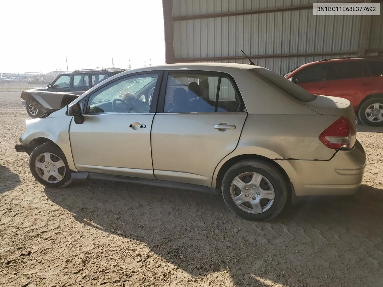 3N1BC11E68L377692 2008 Nissan Versa S