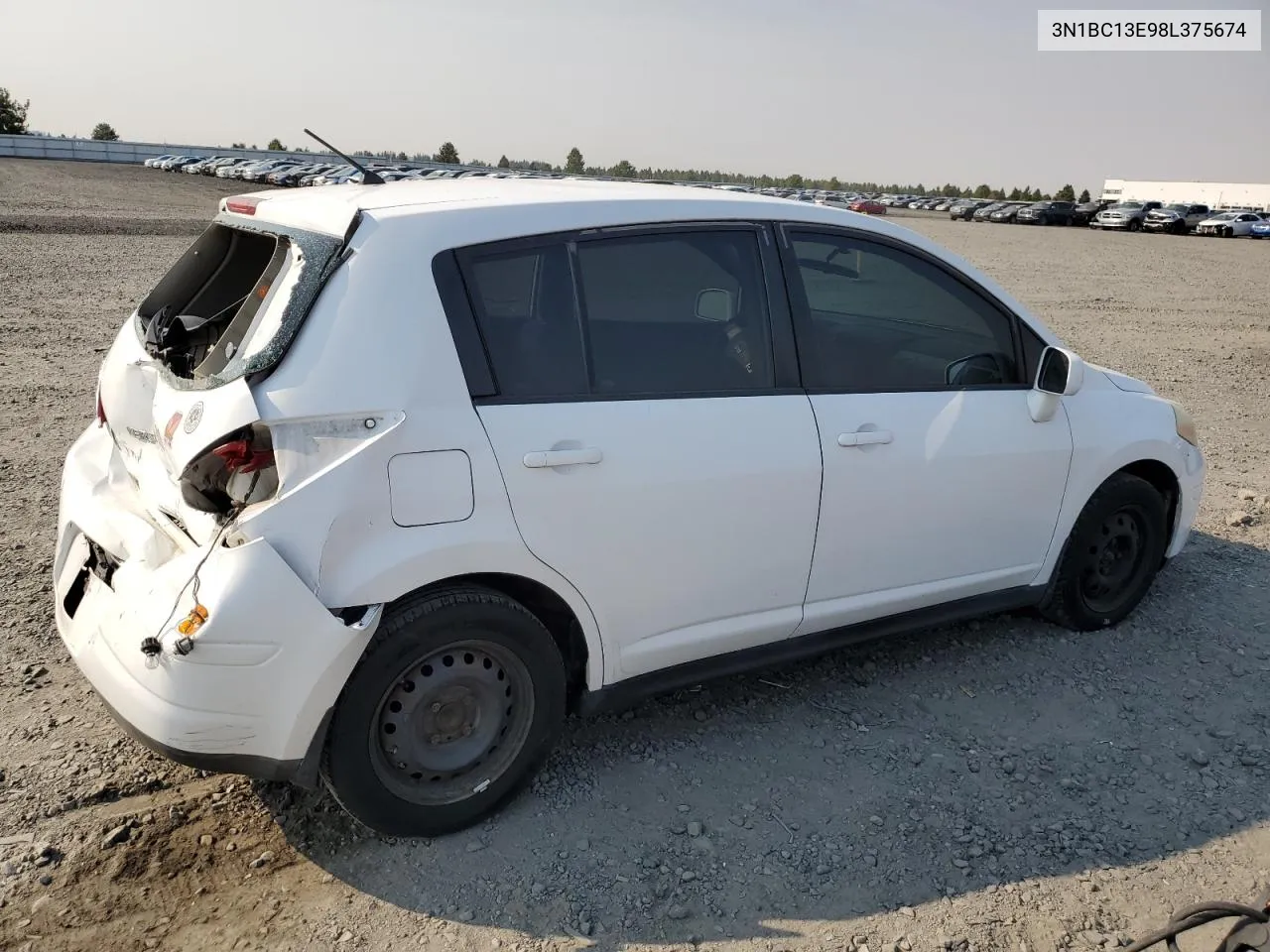 2008 Nissan Versa S VIN: 3N1BC13E98L375674 Lot: 70425474