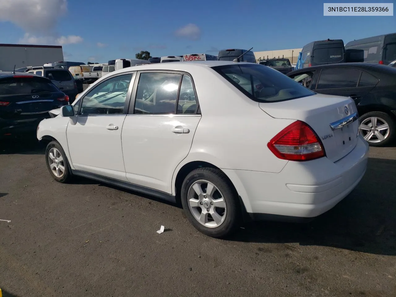 3N1BC11E28L359366 2008 Nissan Versa S