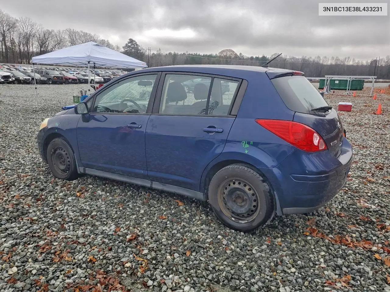 3N1BC13E38L433231 2008 Nissan Versa S