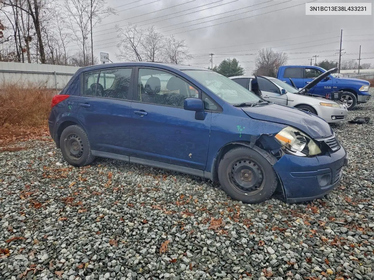 3N1BC13E38L433231 2008 Nissan Versa S