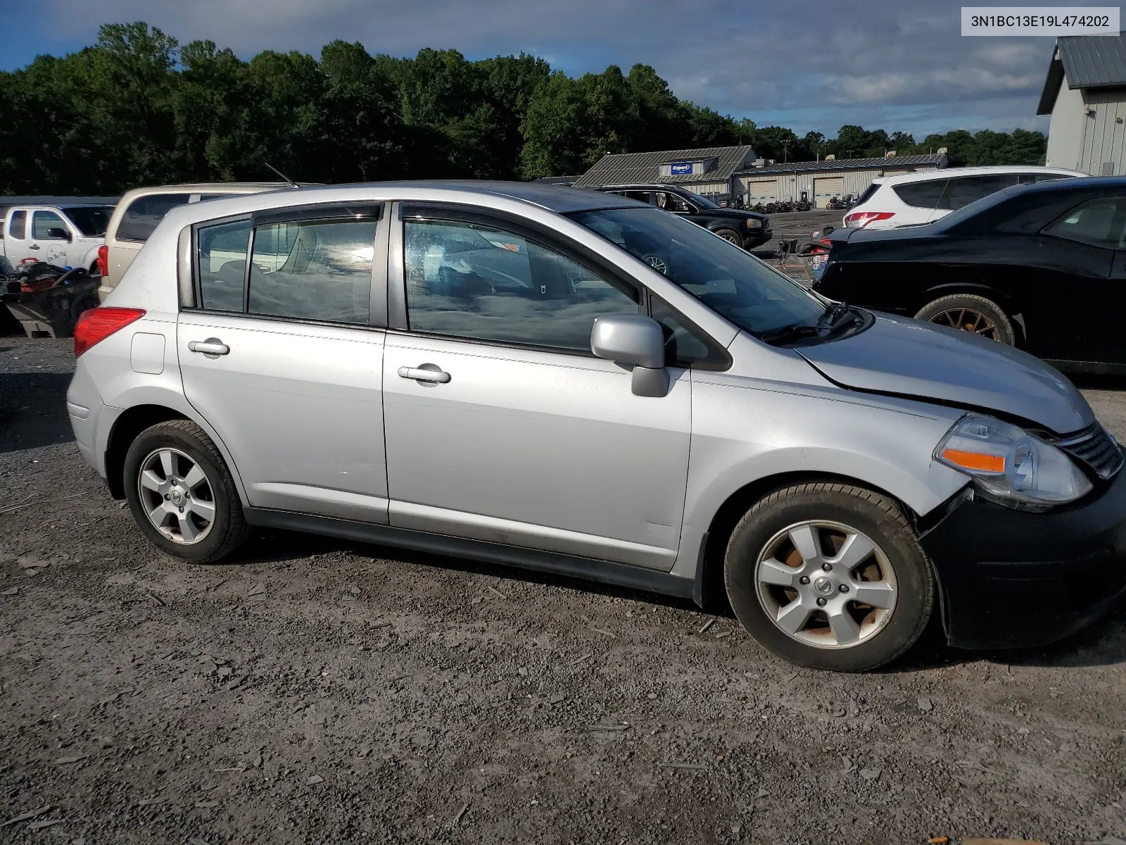 2009 Nissan Versa S VIN: 3N1BC13E19L474202 Lot: 67790244