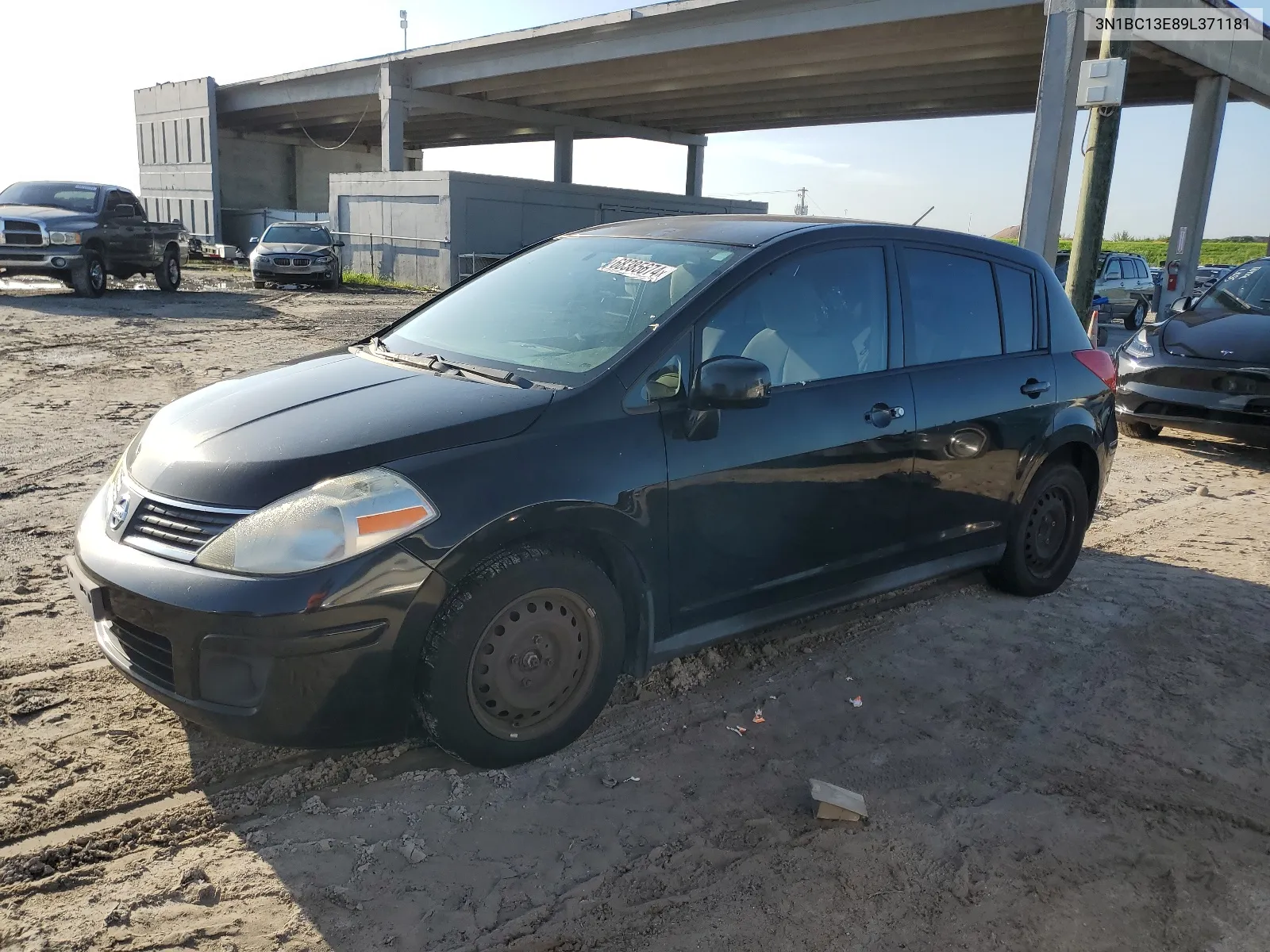 2009 Nissan Versa S VIN: 3N1BC13E89L371181 Lot: 68385674