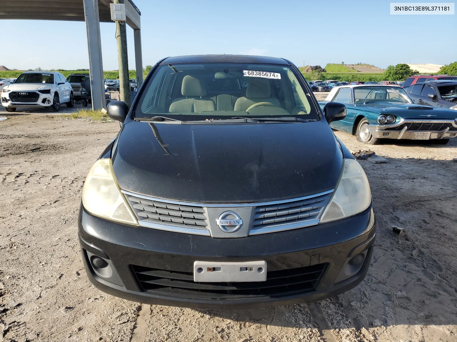 2009 Nissan Versa S VIN: 3N1BC13E89L371181 Lot: 68385674