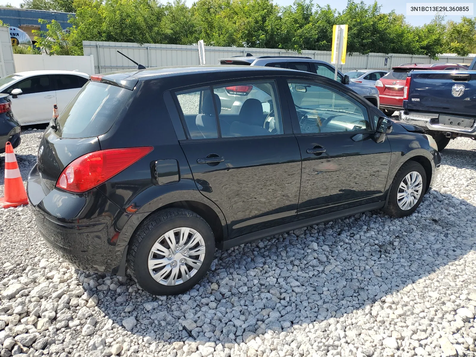 2009 Nissan Versa S VIN: 3N1BC13E29L360855 Lot: 68535824