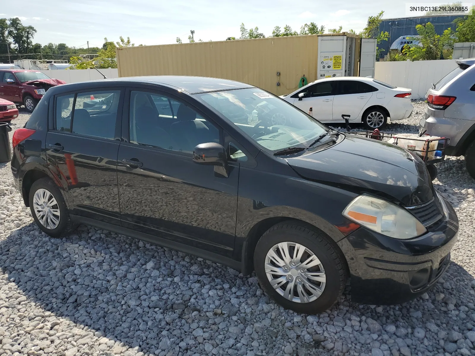 2009 Nissan Versa S VIN: 3N1BC13E29L360855 Lot: 68535824