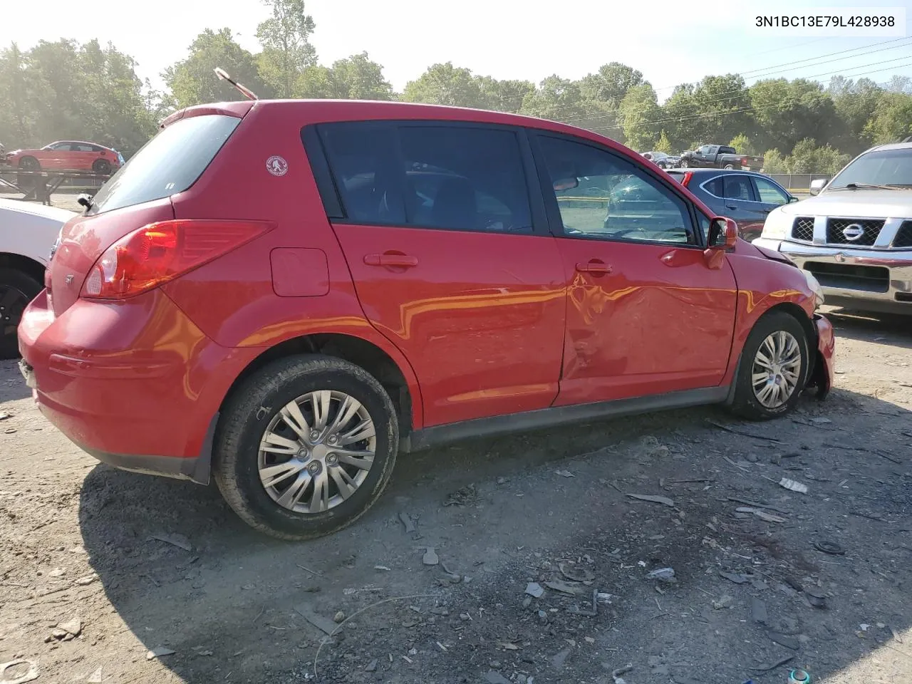 2009 Nissan Versa S VIN: 3N1BC13E79L428938 Lot: 69964494