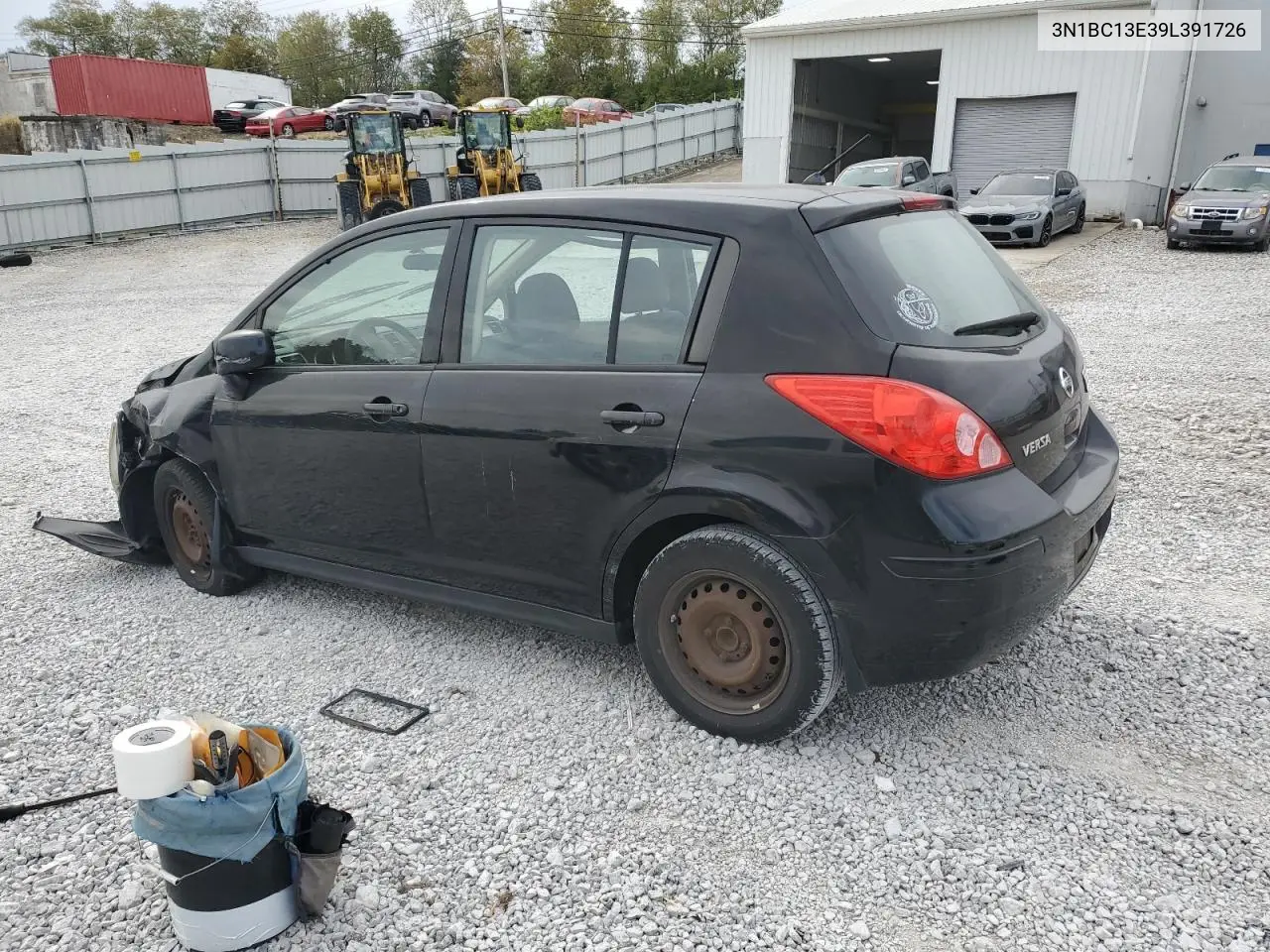 3N1BC13E39L391726 2009 Nissan Versa S