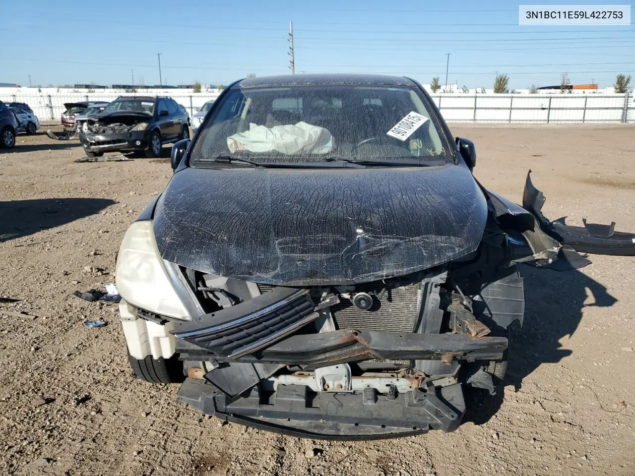 3N1BC11E59L422753 2009 Nissan Versa S