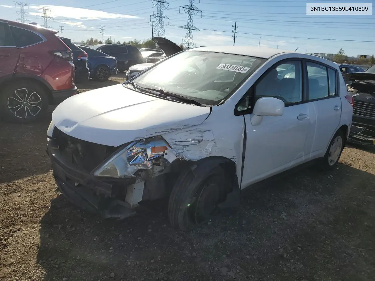 3N1BC13E59L410809 2009 Nissan Versa S