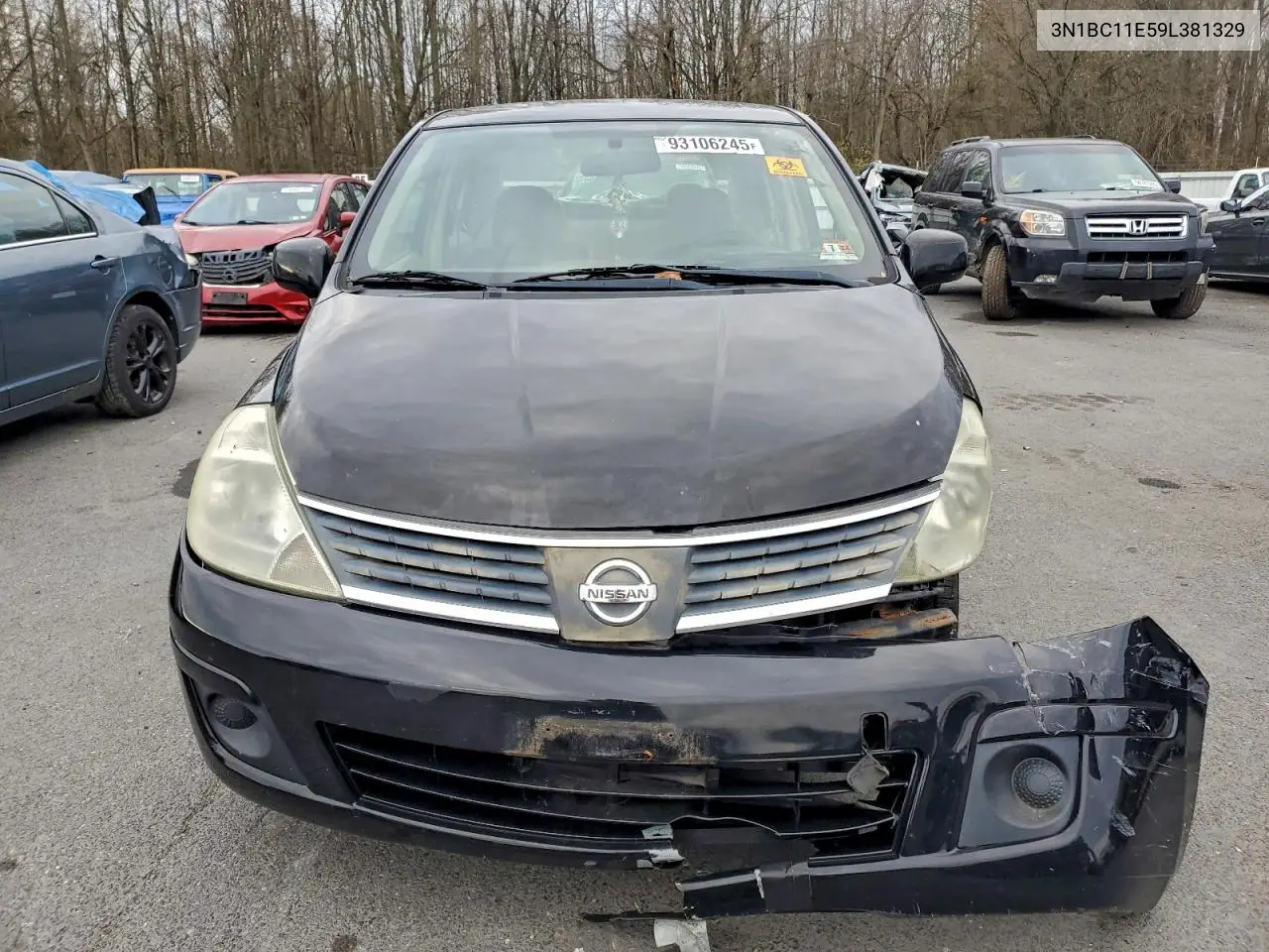 3N1BC11E59L381329 2009 Nissan Versa S