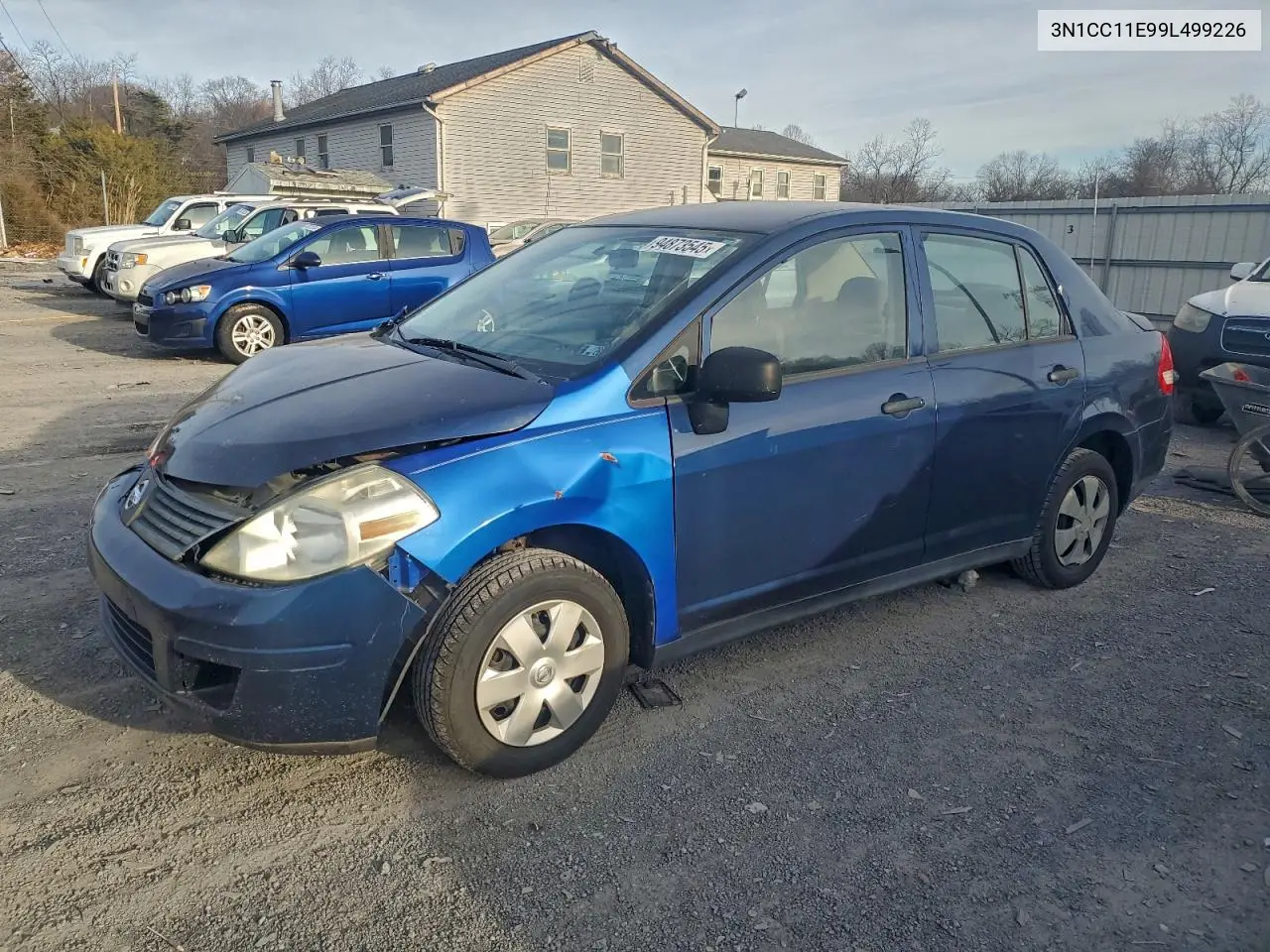3N1CC11E99L499226 2009 Nissan Versa S