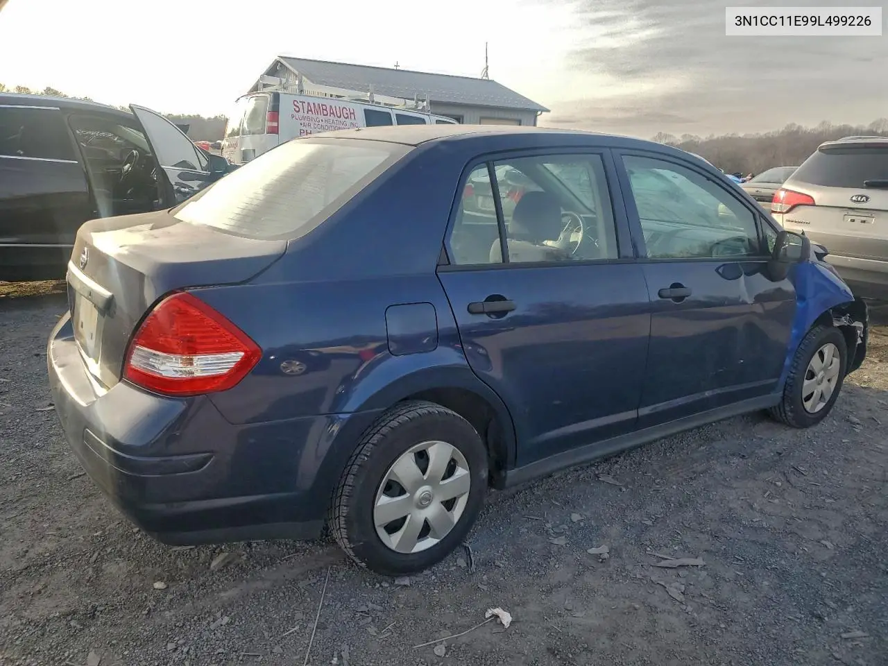 3N1CC11E99L499226 2009 Nissan Versa S