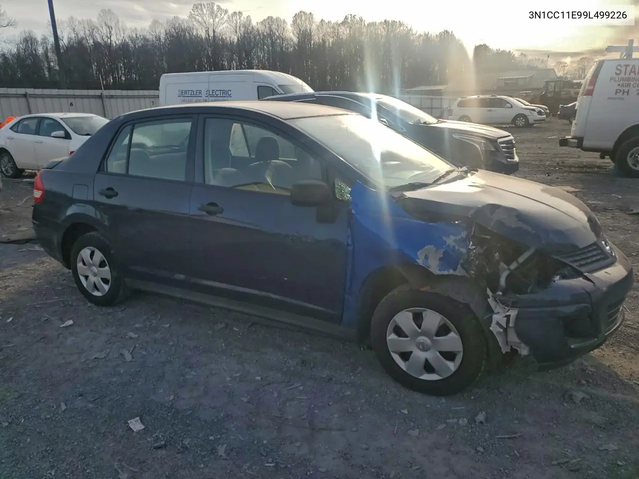 3N1CC11E99L499226 2009 Nissan Versa S