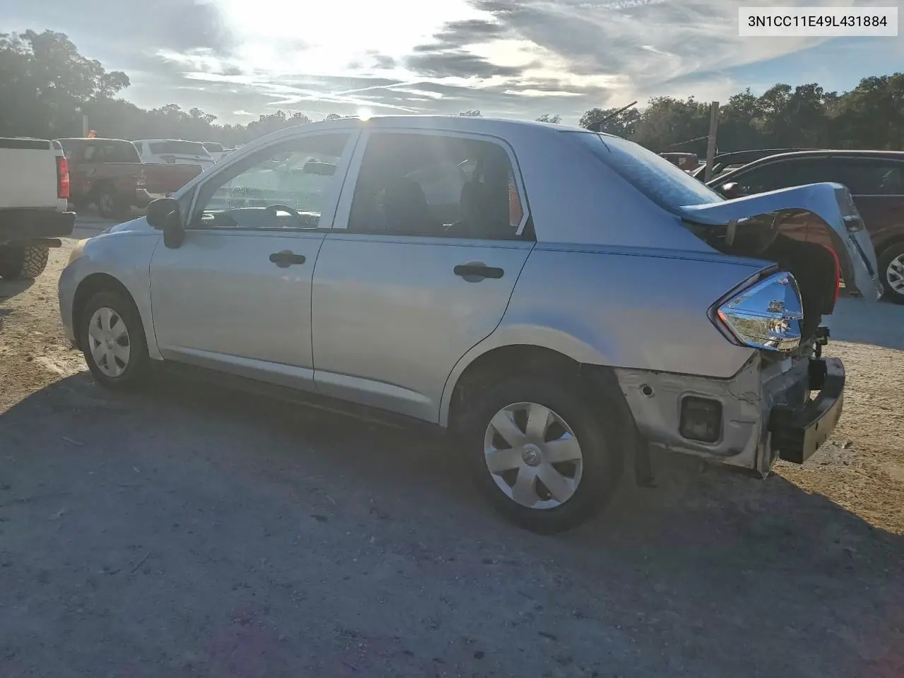 3N1CC11E49L431884 2009 Nissan Versa S