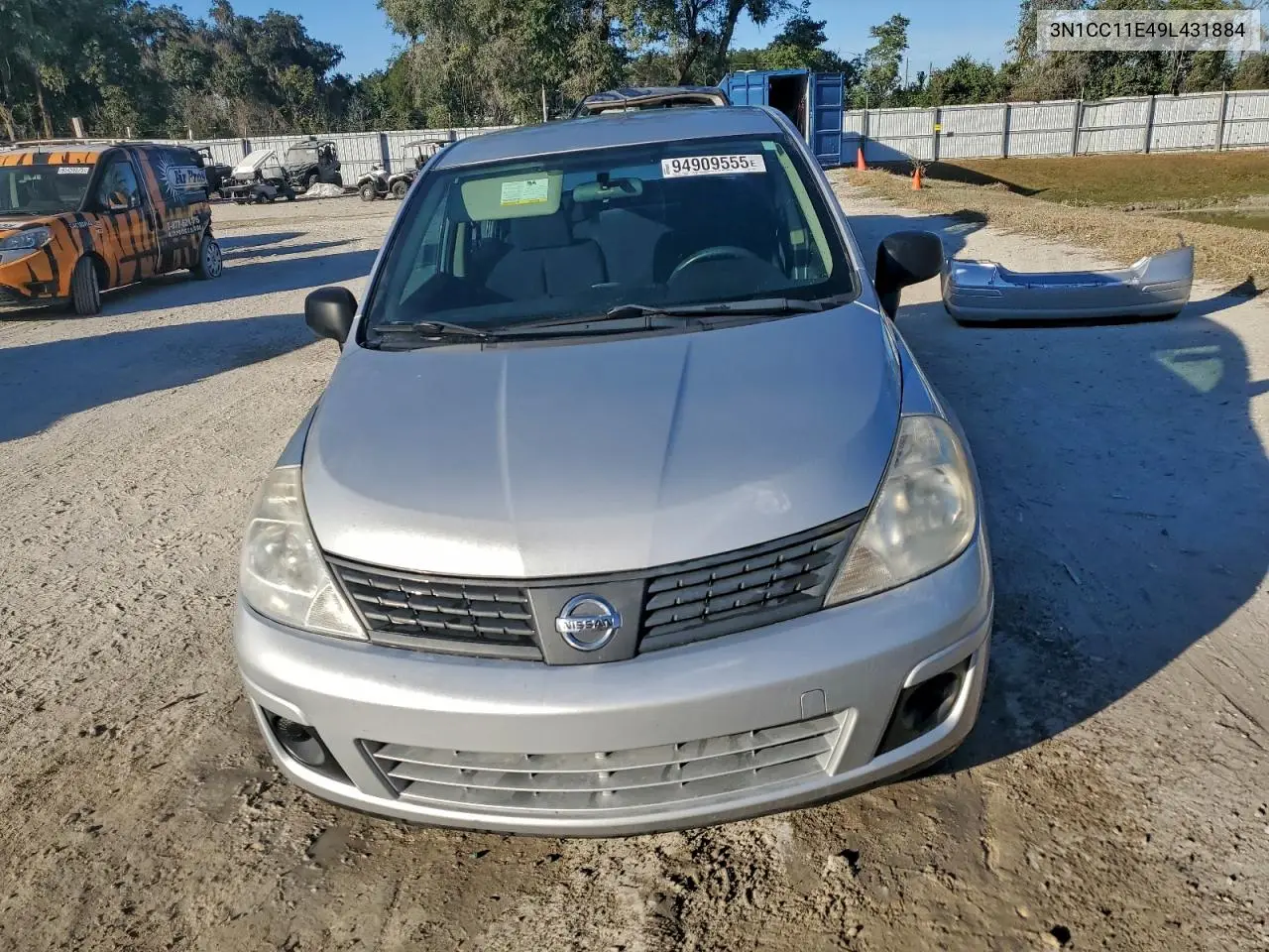 3N1CC11E49L431884 2009 Nissan Versa S